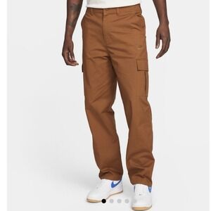 Nike Club Cargo Pants Woven FZ5765-281 British Tan Men's Sz 30
